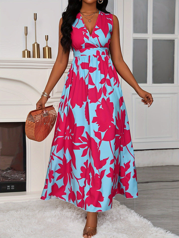 Rose | Elegant Floral Maxi Dress