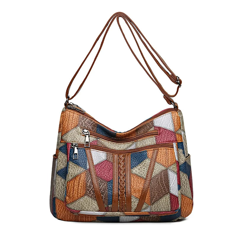 SAMIRA | PATCHWORK CROSSBODY BAG