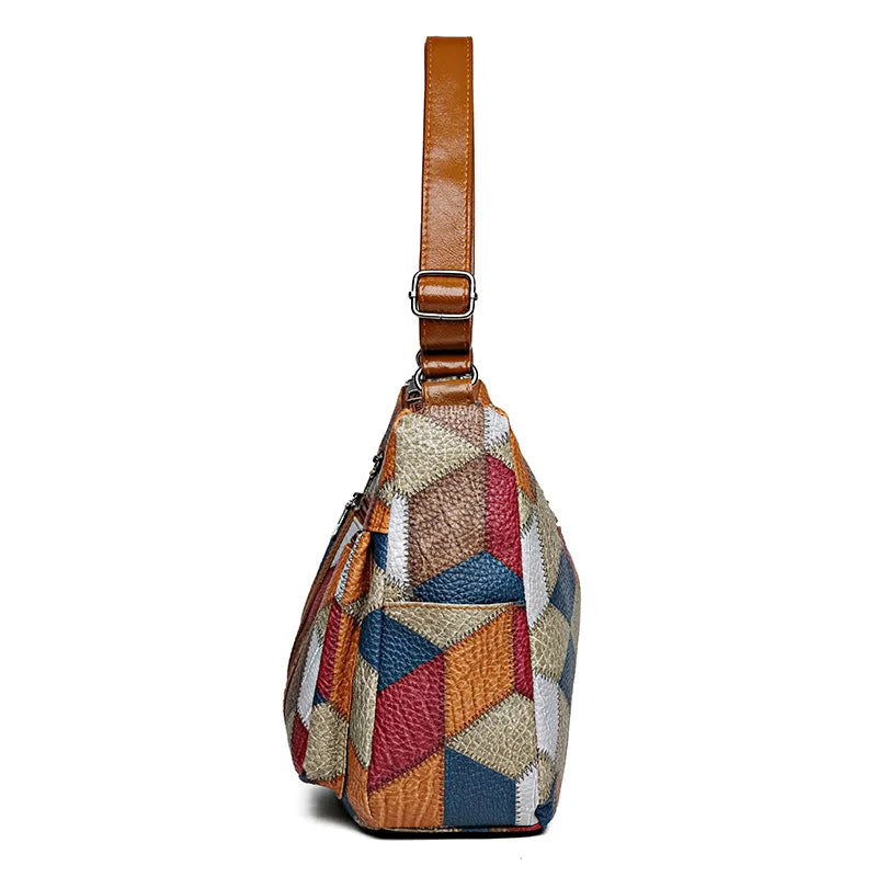 SAMIRA | PATCHWORK CROSSBODY BAG