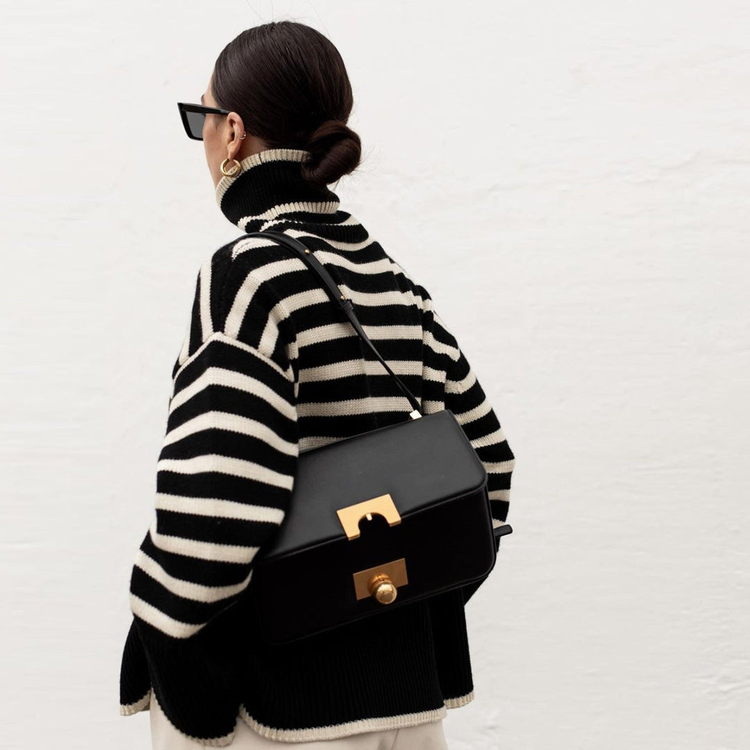 MALLORY | COSY STRIPED OVERSIZED SWEATER