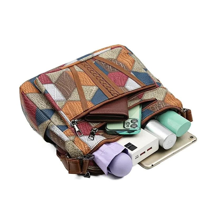 SAMIRA | PATCHWORK CROSSBODY BAG