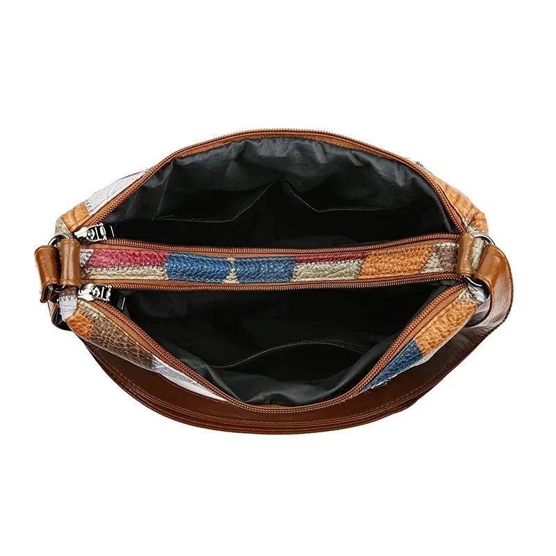 SAMIRA | PATCHWORK CROSSBODY BAG