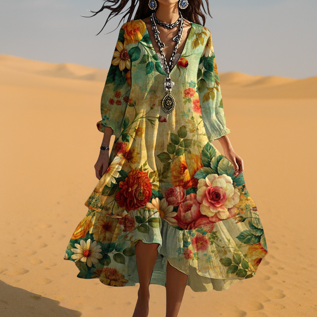 Beatrice | Elegant Floral Dress