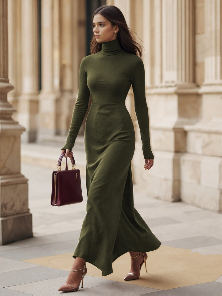 Yade | High-Neck Maxi Dress