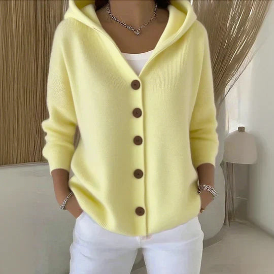 Janet | Trendy Hooded Cardigan