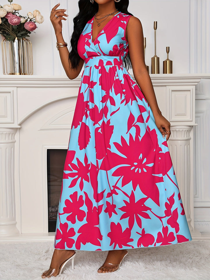Rose | Elegant Floral Maxi Dress