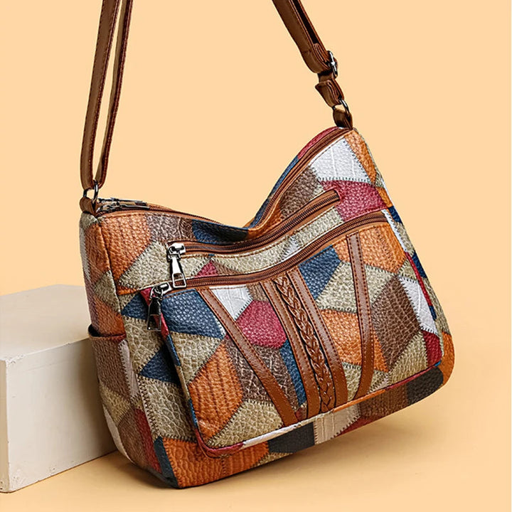 SAMIRA | PATCHWORK CROSSBODY BAG