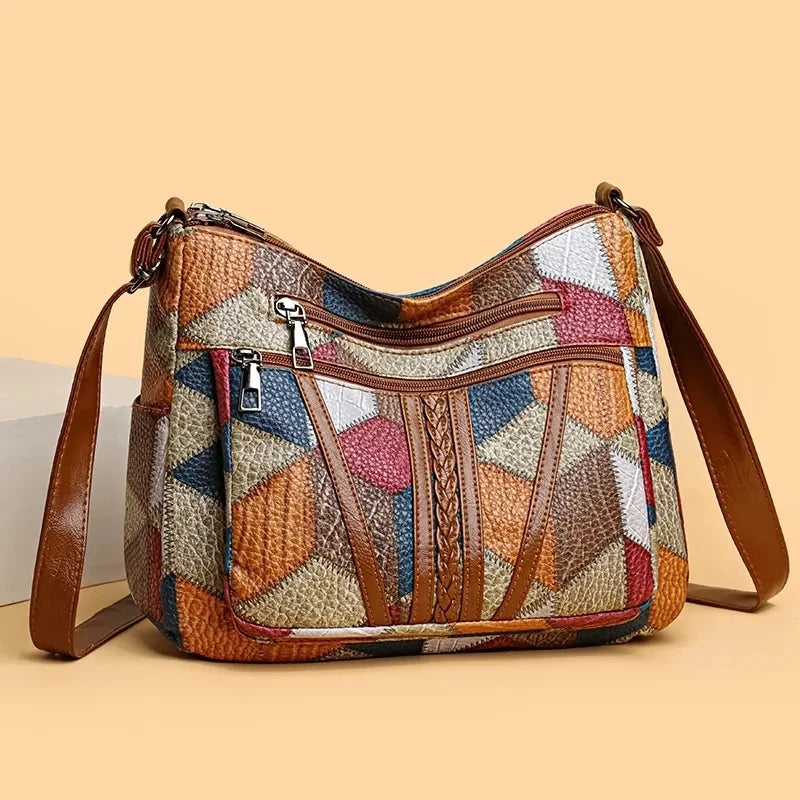 SAMIRA | PATCHWORK CROSSBODY BAG