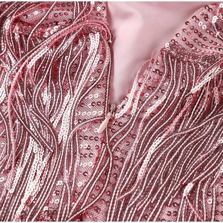 Doriana | Feather Mini Dress