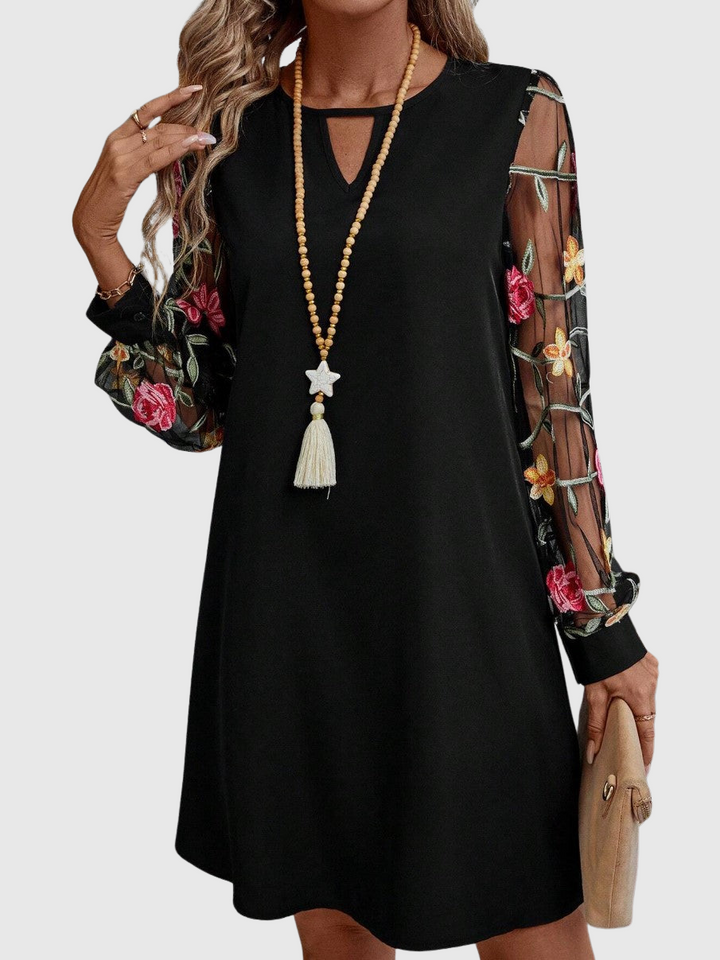 Lily | Floral V-Neck Dress