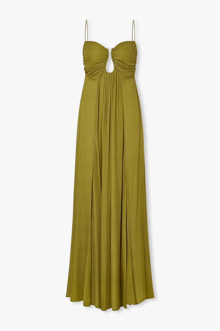 AMELINE | KEYHOLE MAXI DRESS