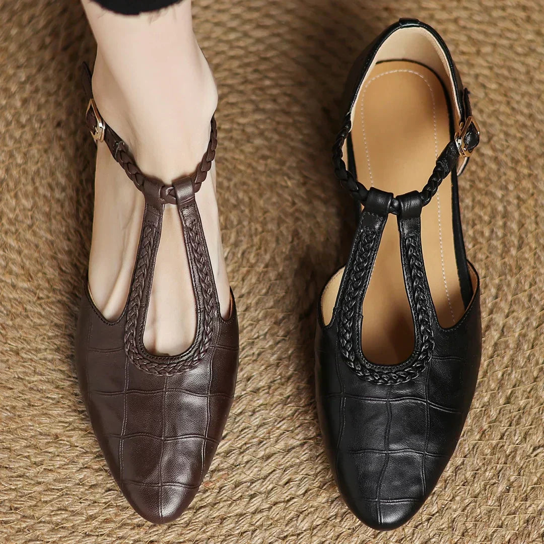 Kepa | Leather Mary Jane Shoes