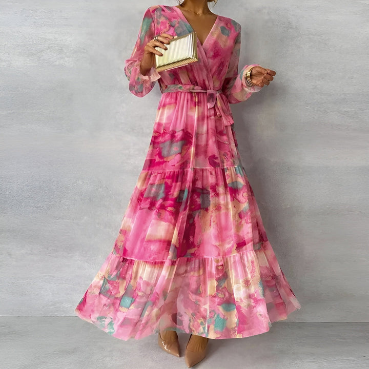 Amira | Elegant Floral Dress