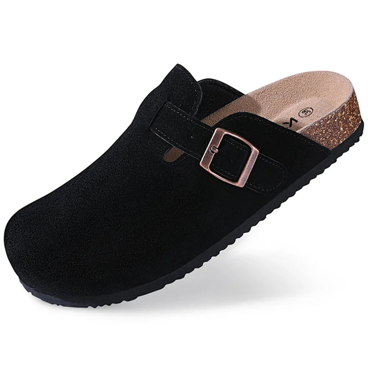 Naomi | Orthopaedic Suede Clogs