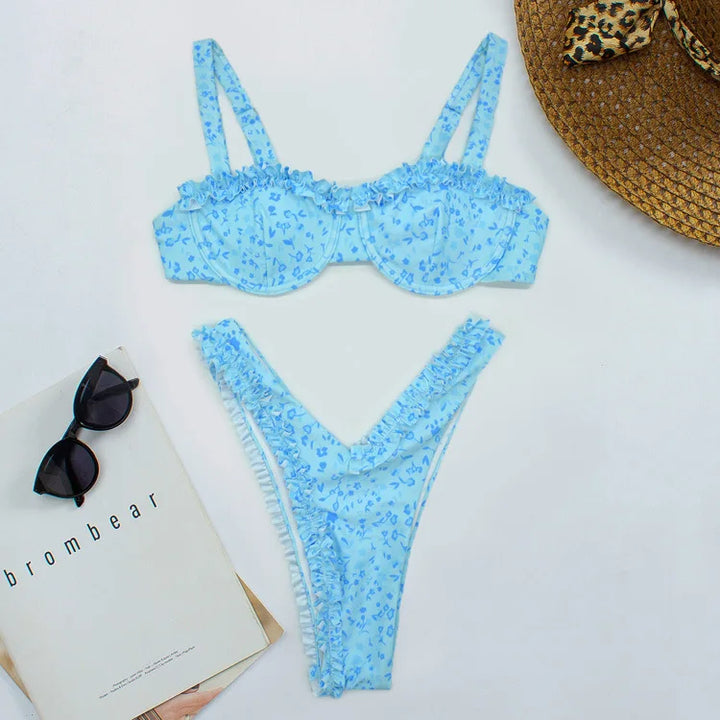 Tiffany | Ruffle Bikini
