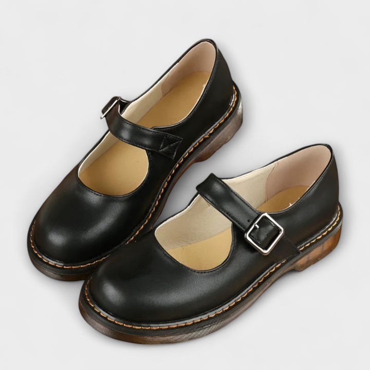 Cleo | Mary Jane Leather Shoes