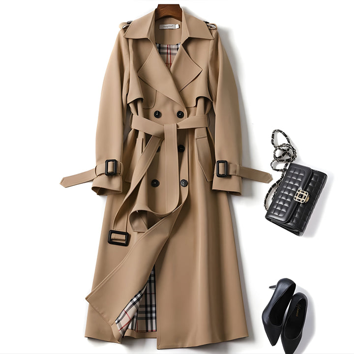 CLARA | DOUBLE BREASTED TRENCH COAT