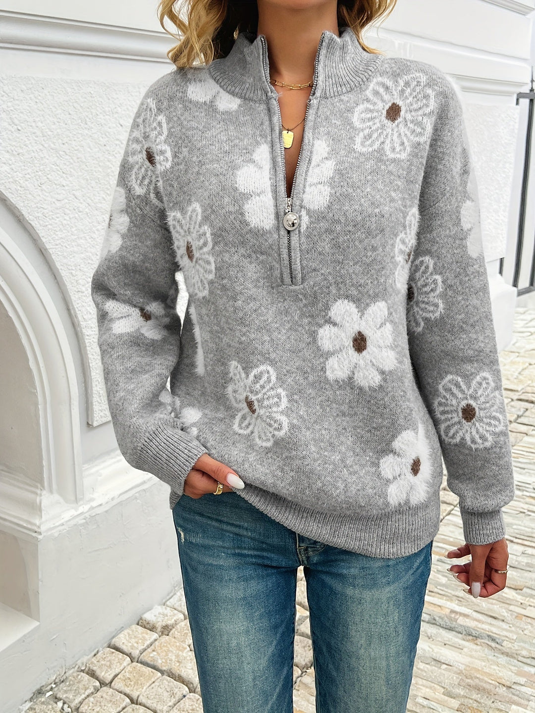 Daisy | Half-Zip Pullover