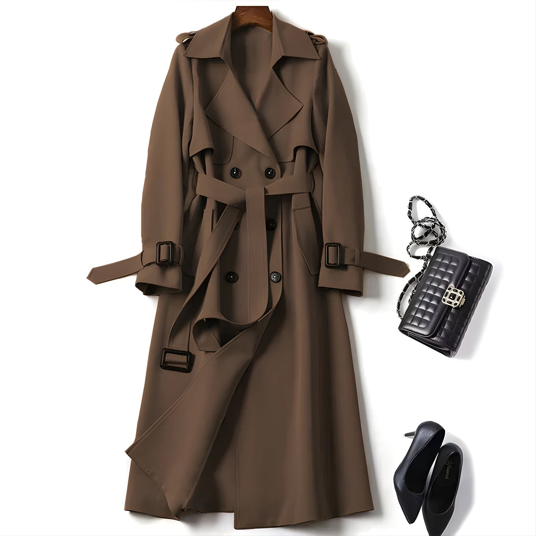 CLARA | DOUBLE BREASTED TRENCH COAT
