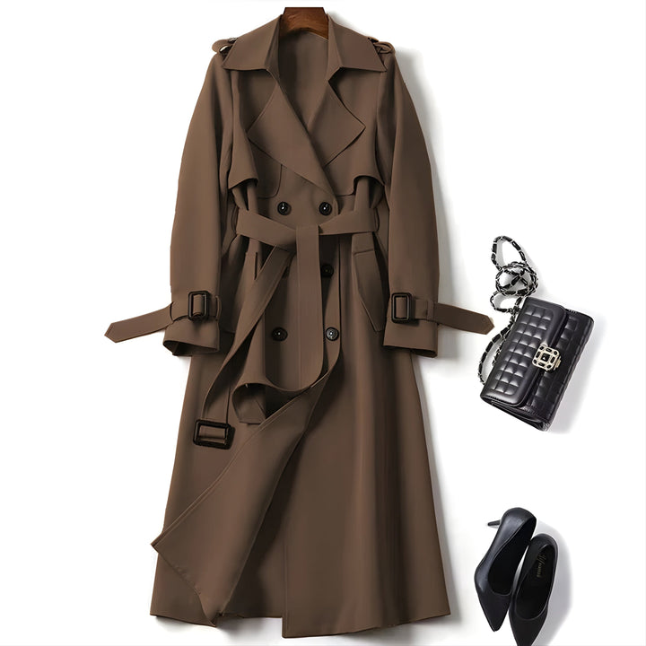 CLARA | DOUBLE BREASTED TRENCH COAT