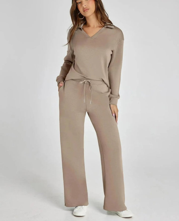 Dora | Casual Long Sleeve Two-piece Set