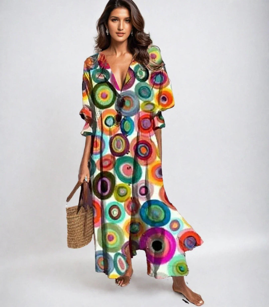 Isla | Boho Maxi Dress