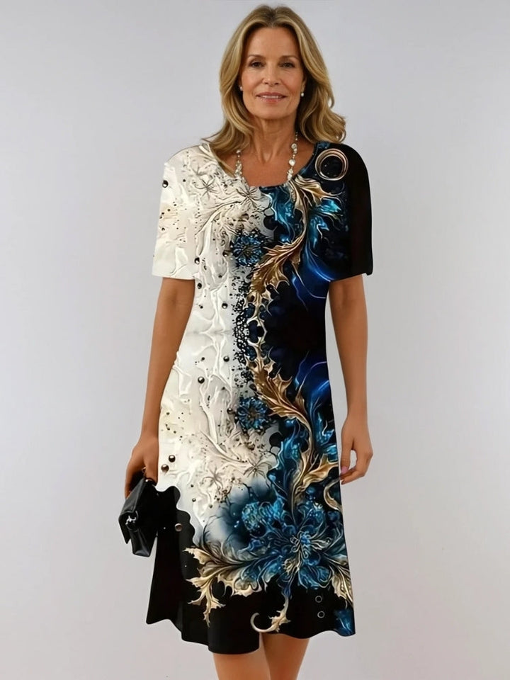 Rosalia | Relaxed Floral Midi Dress